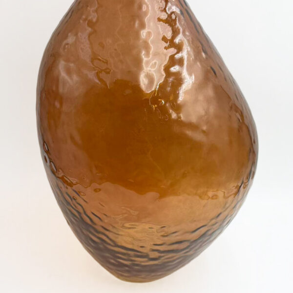 SPICE ΒΑΖΟ 22x22x35.5cm ΓΥΑΛΙ CARAMEL 034526 - Image 4