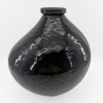 BOCAL ΒΑΖΟ 25x25x25cm ΓΥΑΛΙ ΜΑΥΡΟ 034532 - Image 3