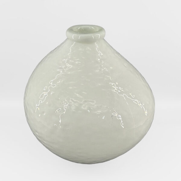 BOCAL ΒΑΖΟ 25x25x25cm ΓΥΑΛΙ ΑΣΠΡΟ 034533 - Image 3