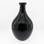 FLACON ΒΑΖΟ 27.5x27.5x46cm ΓΥΑΛΙ ΜΑΥΡΟ 034534