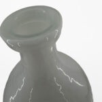 FLACON ΒΑΖΟ 27.5x27.5x46cm ΓΥΑΛΙ ΑΣΠΡΟ 034535 - Image 2