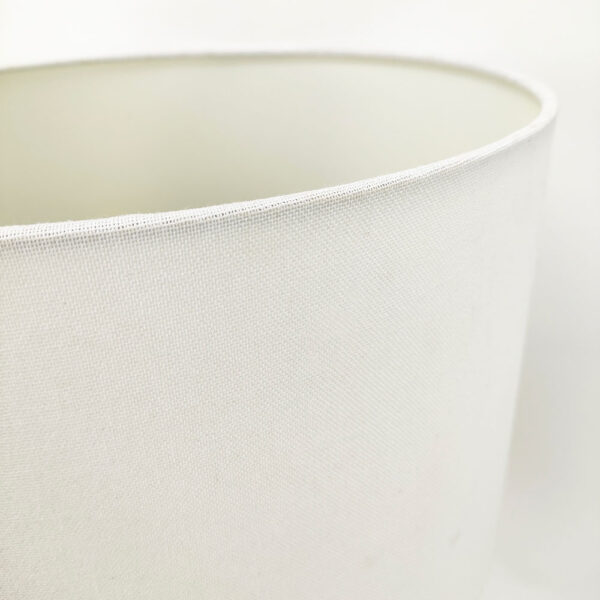 EGLI ΦΩΤΙΣΤΙΚΟ ΕΠΙΤΡΑΠΕΖΙΟ 32x32x56cm ΚΕΡΑΜΙΚΟ TERRACOTTA ΛΙΝΟ ΛΕΥΚΟ 034586 - Image 5