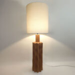 EGLI ΦΩΤΙΣΤΙΚΟ ΕΠΙΤΡΑΠΕΖΙΟ 34x34x100cm ΚΕΡΑΜΙΚΟ TERRACOTTA ΛΙΝΟ ΛΕΥΚΟ 034600 - Image 2