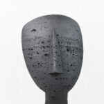 AURA II ΔΙΑΚΟΣΜΗΤΙΚΟ ΠΡΟΣΩΠΟ 19x14x26cm RESIN ΜΑΥΡΟ 034603 - Image 2