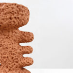 KYCLADIC I ΚΗΡΟΠΗΓΙΟ ΔΙΑΚΟΣΜΗΤΙΚΟ 12x10x20cm RESIN ΠΟΡΤΟΚΑΛΙ 034605 - Image 2