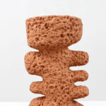 KYCLADIC I ΚΗΡΟΠΗΓΙΟ ΔΙΑΚΟΣΜΗΤΙΚΟ 12x10x20cm RESIN ΠΟΡΤΟΚΑΛΙ 034605 - Image 3