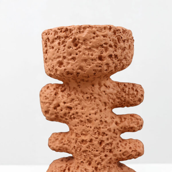 KYCLADIC I ΚΗΡΟΠΗΓΙΟ ΔΙΑΚΟΣΜΗΤΙΚΟ 12x10x20cm RESIN ΠΟΡΤΟΚΑΛΙ 034605 - Image 3