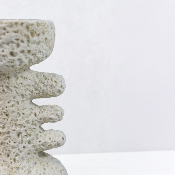 KYCLADIC III ΚΗΡΟΠΗΓΙΟ ΔΙΑΚΟΣΜΗΤΙΚΟ 12x10x20cm RESIN ΜΠΕΖ 034607 - Image 3