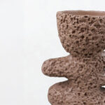 LUSTRE I ΚΗΡΟΠΗΓΙΟ ΔΙΑΚΟΣΜΗΤΙΚΟ 14.5x9.5x25cm RESIN ΚΑΦΕ 034608 - Image 3