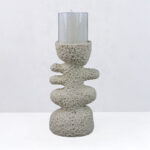 LUSTRE III ΚΗΡΟΠΗΓΙΟ ΔΙΑΚΟΣΜΗΤΙΚΟ 14.5x9.5x25cm RESIN ΜΠΕΖ 034610 - Image 4