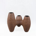 TRIPTYCH I ΚΗΡΟΠΗΓΙΟ ΔΙΑΚΟΣΜΗΤΙΚΟ 18.5x15.5x15.5cm RESIN ΚΑΦΕ 034611