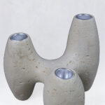 TRIPTYCH III ΚΗΡΟΠΗΓΙΟ ΔΙΑΚΟΣΜΗΤΙΚΟ 18.5x15.5x15.5cm RESIN ΜΠΕΖ 034613 - Image 2