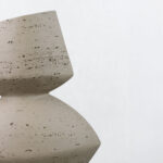 LOOMA I ΒΑΖΟ 28.5x15.5x34.5cm RESIN ΚΑΦΕ 034614 - Image 2