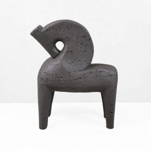ARCHON I ΔΙΑΚΟΣΜΗΤΙΚΟ ΑΛΟΓΟ 17x7.5x22cm RESIN ΚΑΦΕ ΣΚΟΥΡΟ 034619