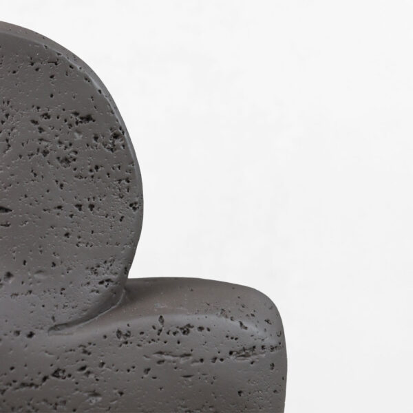 ARCHON I ΔΙΑΚΟΣΜΗΤΙΚΟ ΑΛΟΓΟ 17x7.5x22cm RESIN ΚΑΦΕ ΣΚΟΥΡΟ 034619 - Image 4