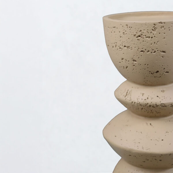 EQUINOX I ΚΗΡΟΠΗΓΙΟ ΔΙΑΚΟΣΜΗΤΙΚΟ 10x10x20cm RESIN ΚΑΦΕ ΑΝΟΙΧΤΟ 034621 - Image 2