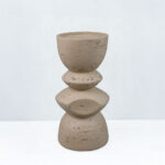 EQUINOX I ΚΗΡΟΠΗΓΙΟ ΔΙΑΚΟΣΜΗΤΙΚΟ 10x10x20cm RESIN ΚΑΦΕ ΑΝΟΙΧΤΟ 034621 - Image 3