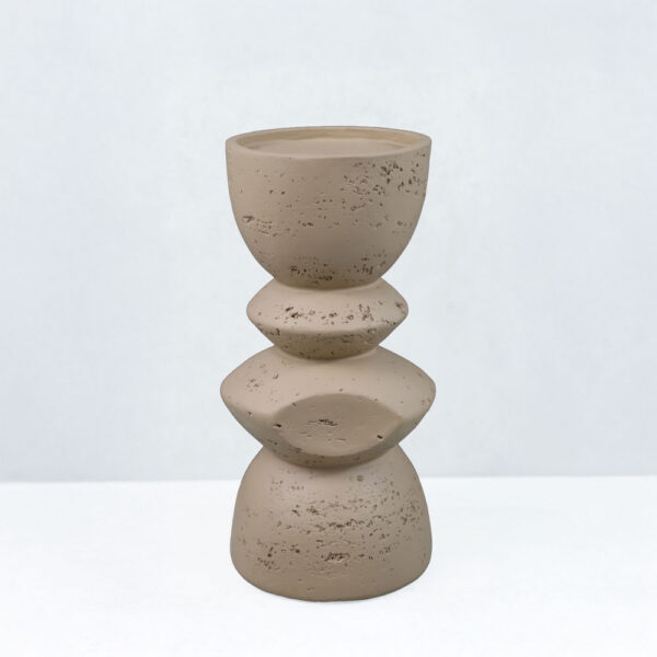 EQUINOX I ΚΗΡΟΠΗΓΙΟ ΔΙΑΚΟΣΜΗΤΙΚΟ 10x10x20cm RESIN ΚΑΦΕ ΑΝΟΙΧΤΟ 034621 - Image 3