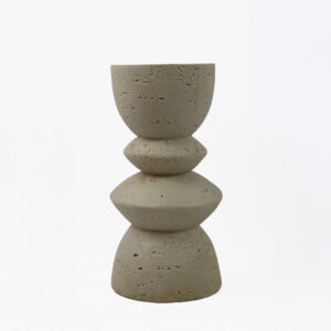 EQUINOX II ΚΗΡΟΠΗΓΙΟ ΔΙΑΚΟΣΜΗΤΙΚΟ 10x10x20cm RESIN ΜΠΕΖ 034622