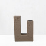 FLUX I ΚΗΡΟΠΗΓΙΟ ΔΙΑΚΟΣΜΗΤΙΚΟ 12x4x16cm RESIN ΚΑΦΕ 034625