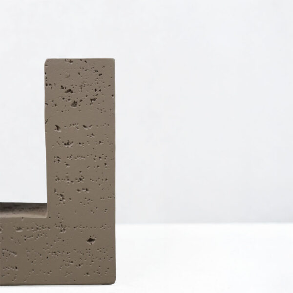 FLUX I ΚΗΡΟΠΗΓΙΟ ΔΙΑΚΟΣΜΗΤΙΚΟ 12x4x16cm RESIN ΚΑΦΕ 034625 - Image 4