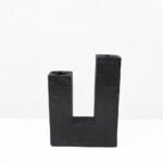 FLUX II ΚΗΡΟΠΗΓΙΟ ΔΙΑΚΟΣΜΗΤΙΚΟ 12x4x16cm RESIN ΜΑΥΡΟ 034626 - Image 3