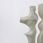 DUET I ΔΙΑΚΟΣΜΗΤΙΚΟ 16x9x31.5cm RESIN ΜΠΕΖ 034629 - Image 2