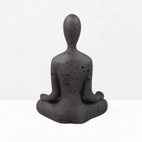 MORPH I ΔΙΑΚΟΣΜΗΤΙΚΟ ΣΩΜΑ 13x7.5x17.5cm RESIN ΚΑΦΕ ΣΚΟΥΡΟ 034632 - Image 4