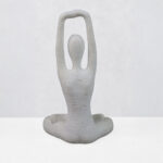 MORPH V ΔΙΑΚΟΣΜΗΤΙΚΟ ΣΩΜΑ 12.5x8x21cm RESIN ΑΣΠΡΟ 034636 - Image 4