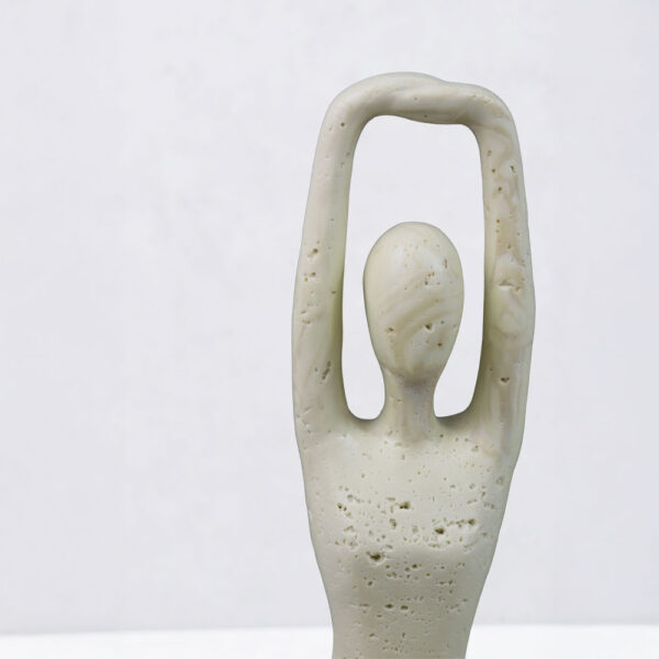 MORPH VI ΔΙΑΚΟΣΜΗΤΙΚΟ ΣΩΜΑ 12.5x8x21cm RESIN ΜΠΕΖ 034637 - Image 2