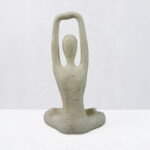 MORPH VI ΔΙΑΚΟΣΜΗΤΙΚΟ ΣΩΜΑ 12.5x8x21cm RESIN ΜΠΕΖ 034637 - Image 4