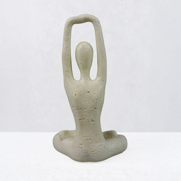 MORPH VI ΔΙΑΚΟΣΜΗΤΙΚΟ ΣΩΜΑ 12.5x8x21cm RESIN ΜΠΕΖ 034637 - Image 4