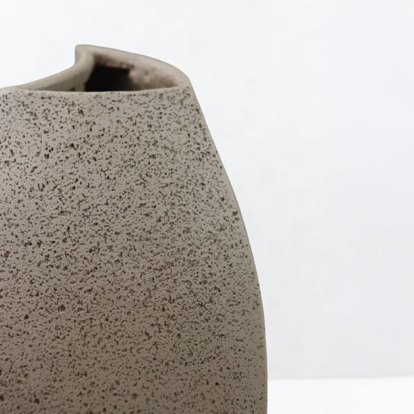 ELYSE I ΒΑΖΟ 20x19x28cm RESIN ΚΑΦΕ 034641 - Image 3