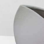 ELYSE II ΒΑΖΟ 20x19x28cm RESIN ΑΣΠΡΟ 034642 - Image 4