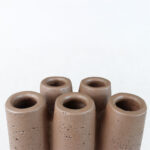 ORIN I ΒΑΖΟ 23x15.5x38cm RESIN ΚΑΦΕ 034643 - Image 2