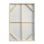 HUSK ΠΙΝΑΚΑΣ ΔΙΑΚΟΣΜΗΤΙΚΟΣ ΜΕ ΚΟΡΝΙΖΑ 80x120x4cm ΚΑΜΒΑΣ ΜΠΕΖ ΛΕΥΚΟ PS 034666 - Image 5