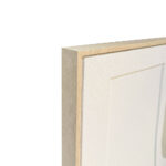 RHYTHM C ΠΙΝΑΚΑΣ ΔΙΑΚΟΣΜΗΤΙΚΟΣ ΜΕ ΚΟΡΝΙΖΑ 80x120x4cm ΚΑΜΒΑΣ ΜΠΕΖ ΛΕΥΚΟ PS 034670 - Image 2