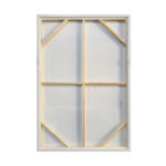 CRADLE ΠΙΝΑΚΑΣ ΔΙΑΚΟΣΜΗΤΙΚΟΣ ΜΕ ΚΟΡΝΙΖΑ 80x120x4cm ΚΑΜΒΑΣ ΜΠΕΖ ΚΑΦΕ ΜΑΥΡΟ ΓΚΡΙ PS 034671 - Image 5