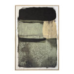 ALIGN ΠΙΝΑΚΑΣ ΔΙΑΚΟΣΜΗΤΙΚΟΣ ΜΕ ΚΟΡΝΙΖΑ 80x120x4cm ΚΑΜΒΑΣ ΠΡΑΣΙΝΟ ΓΚΡΙ PS 034672