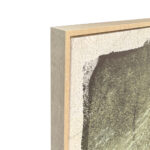 ALIGN ΠΙΝΑΚΑΣ ΔΙΑΚΟΣΜΗΤΙΚΟΣ ΜΕ ΚΟΡΝΙΖΑ 80x120x4cm ΚΑΜΒΑΣ ΠΡΑΣΙΝΟ ΓΚΡΙ PS 034672 - Image 2