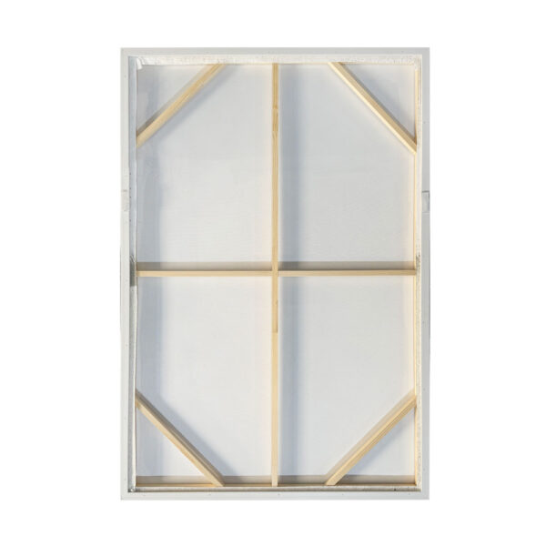 ALIGN ΠΙΝΑΚΑΣ ΔΙΑΚΟΣΜΗΤΙΚΟΣ ΜΕ ΚΟΡΝΙΖΑ 80x120x4cm ΚΑΜΒΑΣ ΠΡΑΣΙΝΟ ΓΚΡΙ PS 034672 - Image 5