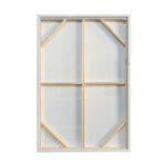 FRACTAL A ΠΙΝΑΚΑΣ ΔΙΑΚΟΣΜΗΤΙΚΟΣ ΜΕ ΚΟΡΝΙΖΑ 80x120x4cm ΚΑΜΒΑΣ ΜΠΕΖ ΚΑΦΕ ΜΑΥΡΟ PS 034673 - Image 5