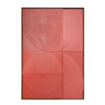 HARMONY ΠΙΝΑΚΑΣ ΔΙΑΚΟΣΜΗΤΙΚΟΣ ΜΕ ΚΟΡΝΙΖΑ 80x120x4cm ΚΑΜΒΑΣ ΠΟΡΤΟΚΑΛΙ PS 034676