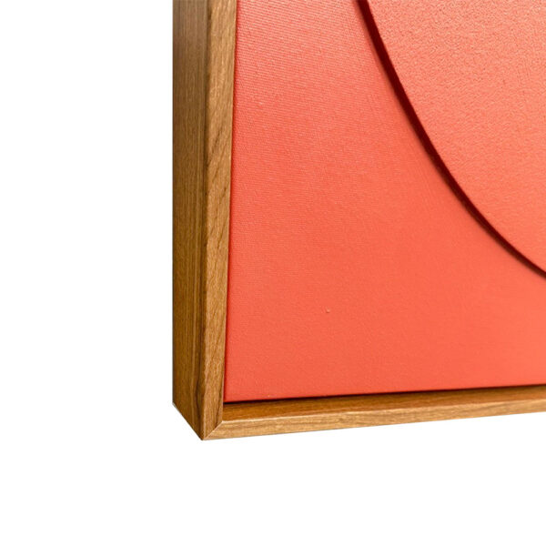 HARMONY ΠΙΝΑΚΑΣ ΔΙΑΚΟΣΜΗΤΙΚΟΣ ΜΕ ΚΟΡΝΙΖΑ 80x120x4cm ΚΑΜΒΑΣ ΠΟΡΤΟΚΑΛΙ PS 034676 - Image 3