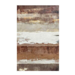 MIRRHA ΠΙΝΑΚΑΣ ΔΙΑΚΟΣΜΗΤΙΚΟΣ ΜΕ ΚΟΡΝΙΖΑ 80x120x4cm ΚΑΜΒΑΣ ΚΑΦΕ PS 034677 - Image 2