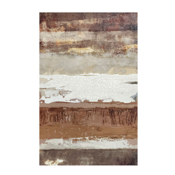 MIRRHA ΠΙΝΑΚΑΣ ΔΙΑΚΟΣΜΗΤΙΚΟΣ ΜΕ ΚΟΡΝΙΖΑ 80x120x4cm ΚΑΜΒΑΣ ΚΑΦΕ PS 034677 - Image 2