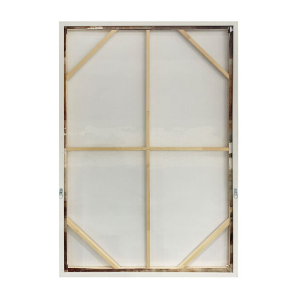 MIRRHA ΠΙΝΑΚΑΣ ΔΙΑΚΟΣΜΗΤΙΚΟΣ ΜΕ ΚΟΡΝΙΖΑ 80x120x4cm ΚΑΜΒΑΣ ΚΑΦΕ PS 034677 - Image 5