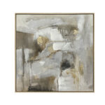 NYRA ΠΙΝΑΚΑΣ ΔΙΑΚΟΣΜΗΤΙΚΟΣ ΜΕ ΚΟΡΝΙΖΑ 80x80x4cm ΚΑΜΒΑΣ ΠΟΛΥΧΡΩΜΟ PS 034682