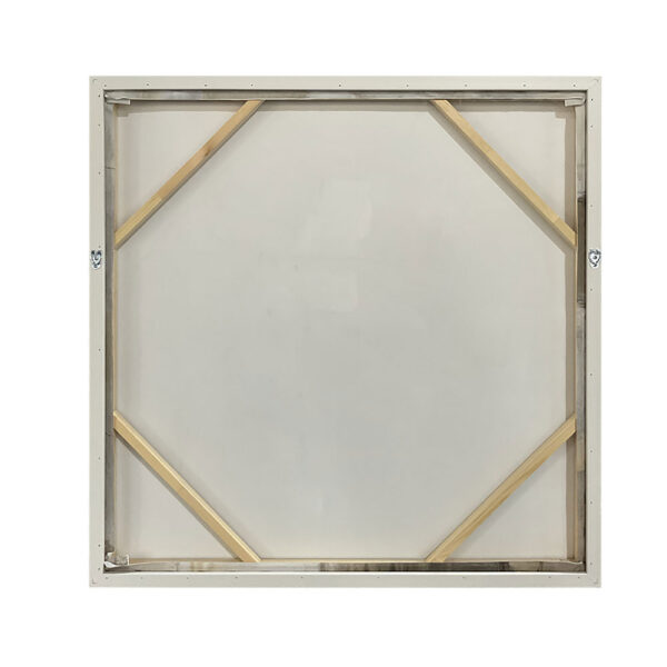 NYRA ΠΙΝΑΚΑΣ ΔΙΑΚΟΣΜΗΤΙΚΟΣ ΜΕ ΚΟΡΝΙΖΑ 80x80x4cm ΚΑΜΒΑΣ ΠΟΛΥΧΡΩΜΟ PS 034682 - Image 5