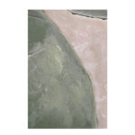 RHEA ΠΙΝΑΚΑΣ ΔΙΑΚΟΣΜΗΤΙΚΟΣ ΜΕ ΚΟΡΝΙΖΑ 80x120x4cm ΚΑΜΒΑΣ ΛΑΔΙ ΜΠΕΖ PS 034685 - Image 2